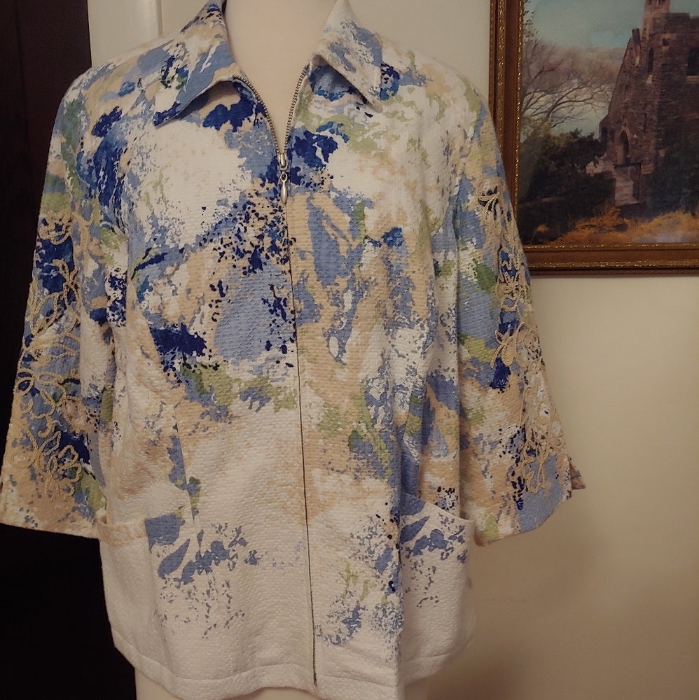 Gorgeous Coldwater Creek Jacket Size 18W